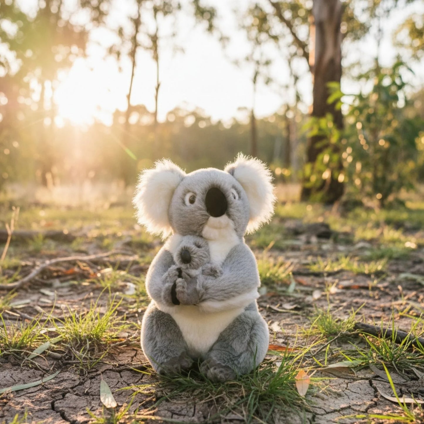 Willow - Koala with baby in arms - 38cm