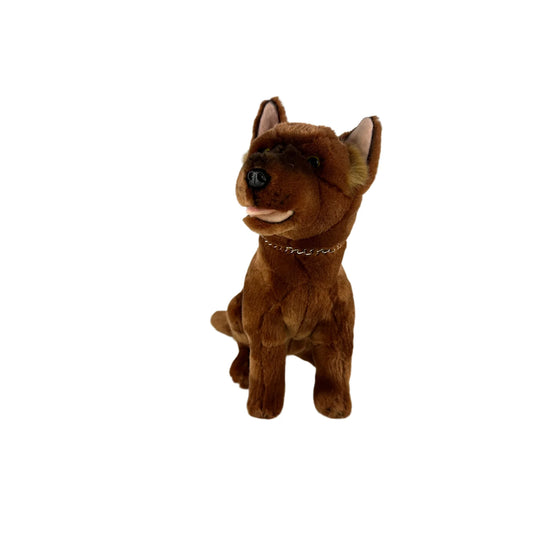 Ruby (Kelpie - 28cm sitting, red)