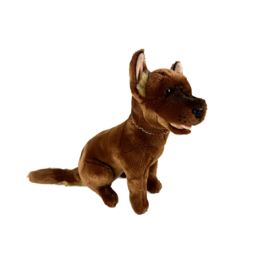 Ruby (Kelpie - 28cm sitting, red)